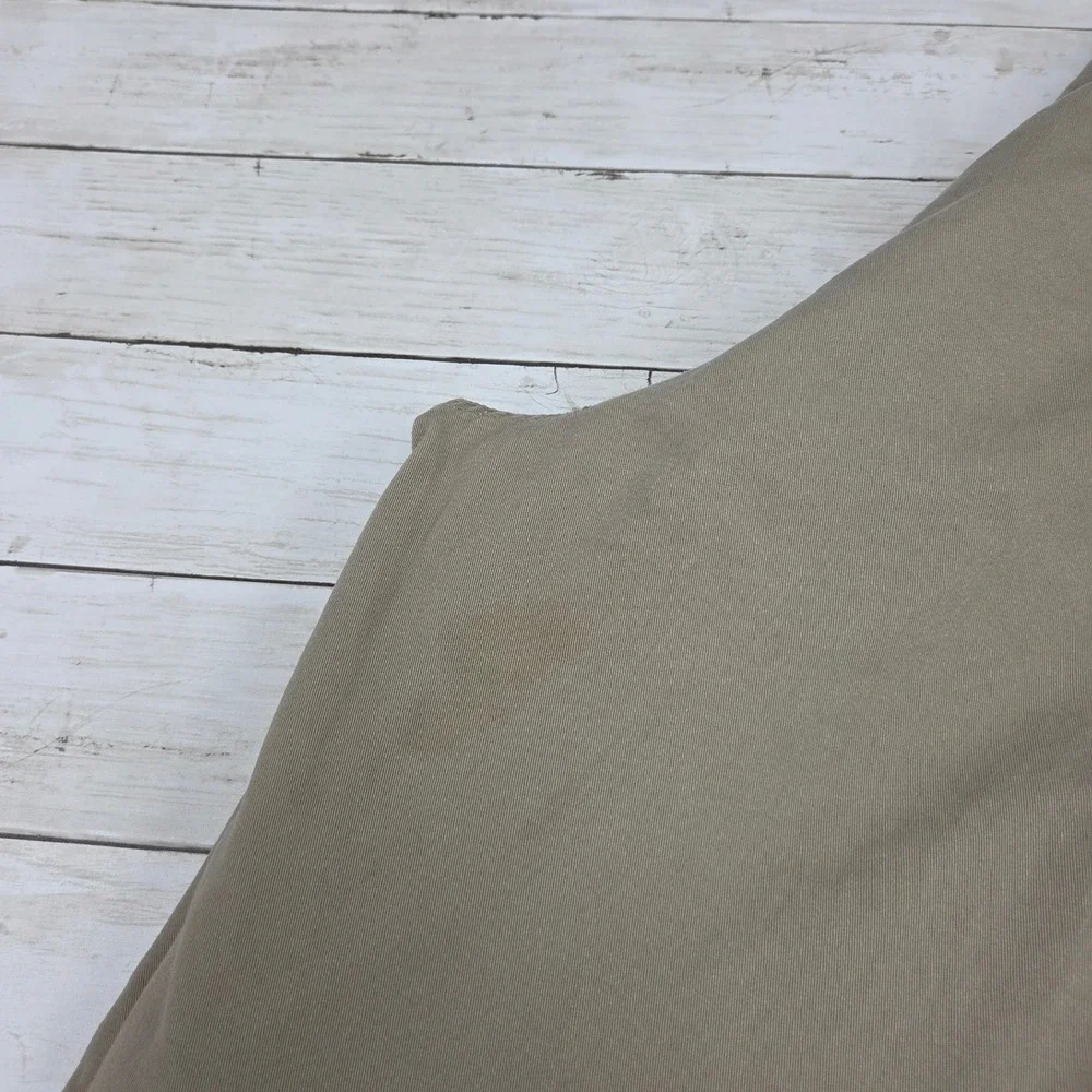 Woolrich Pants Mens 38x32 Khaki Tan Cotton Pants‎ Stained